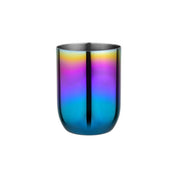 Rainbow 12 ounce stainless steel cups for kids 5 years and old, great for bigger kids