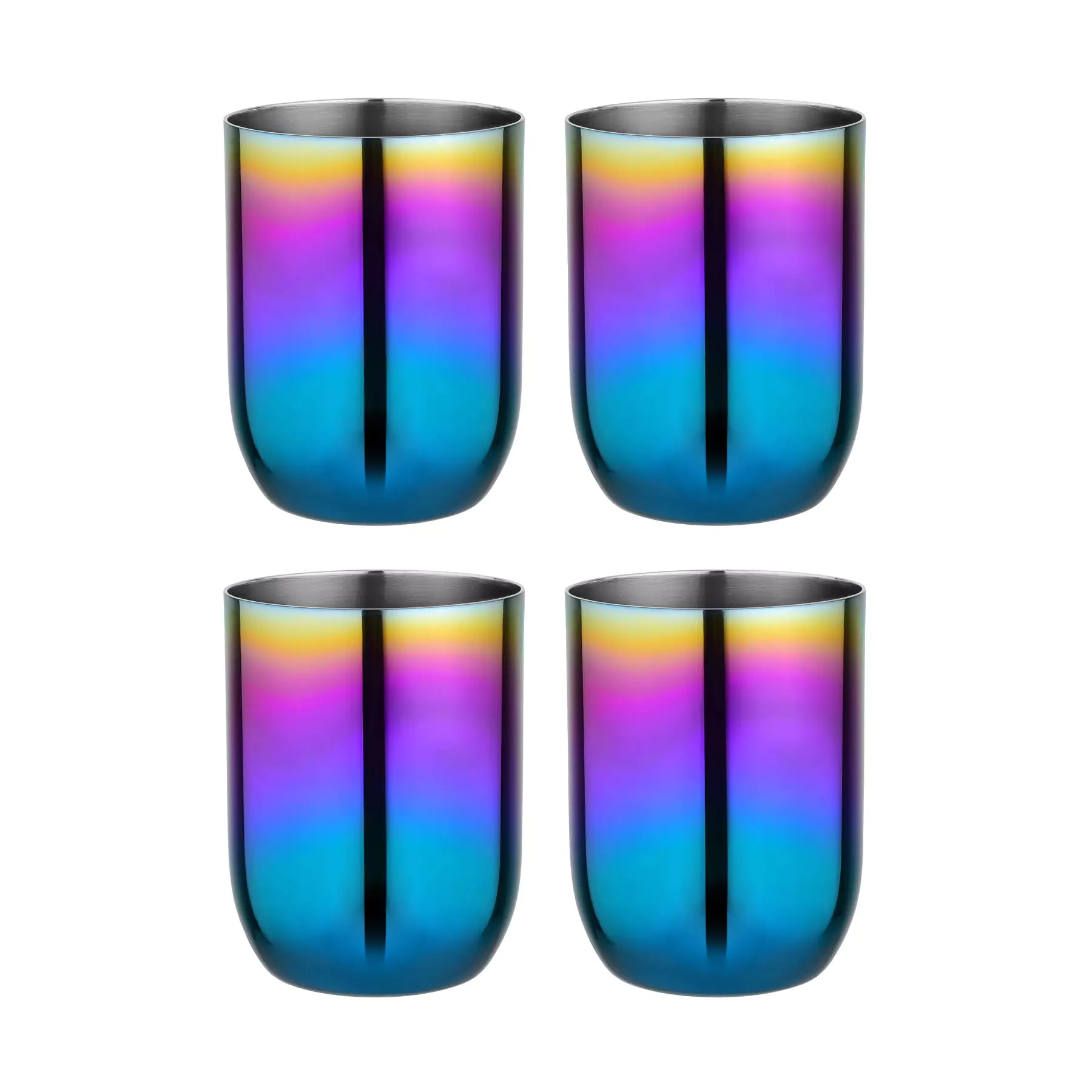 Four Conscious Cups, 12 ounces each - the perfect cups for kids - safe, durable, and dishwasher safe